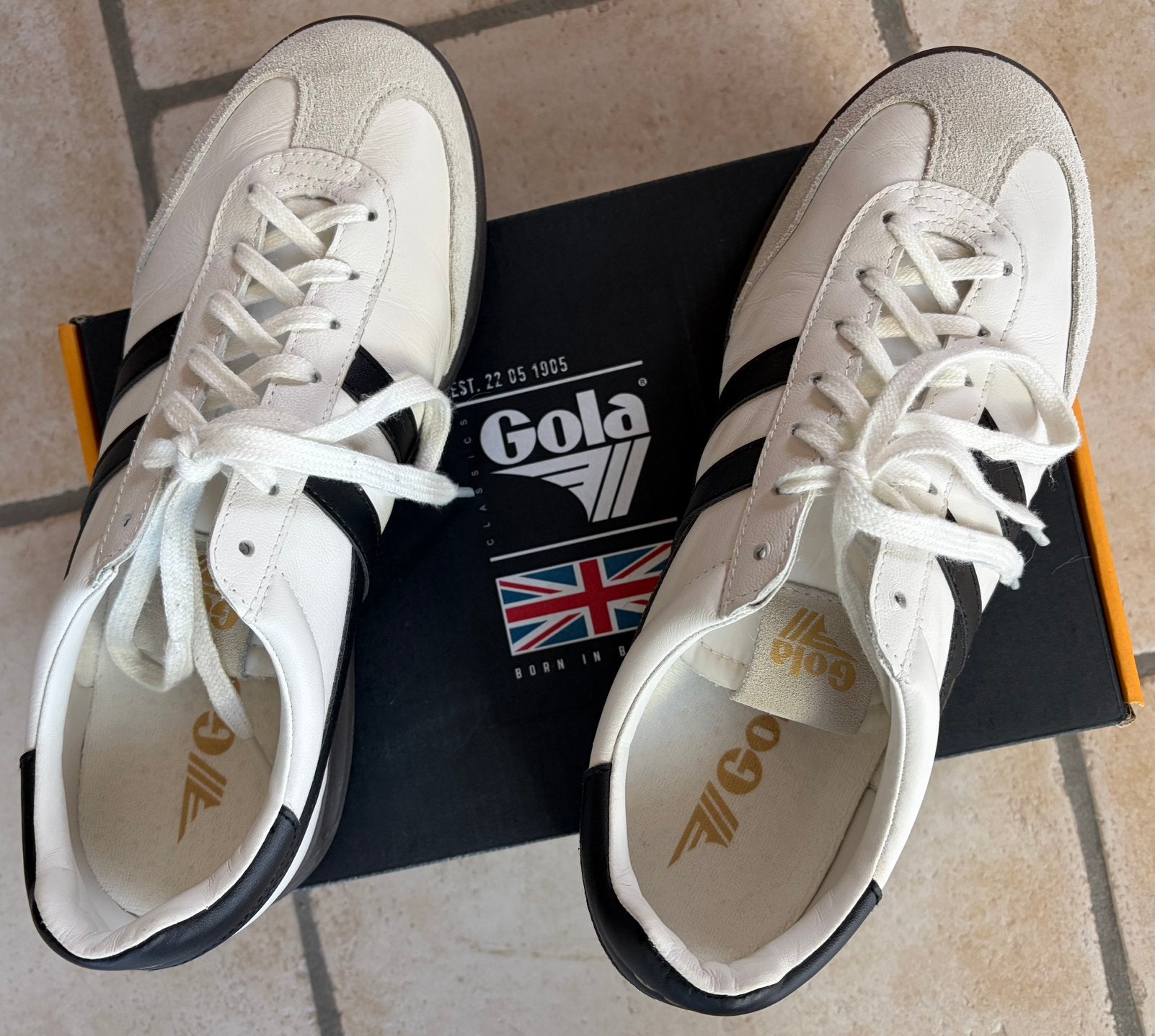 Sneakers Gola 42, Wit, Ophalen of Verzenden, Zo goed als nieuw, Sneakers