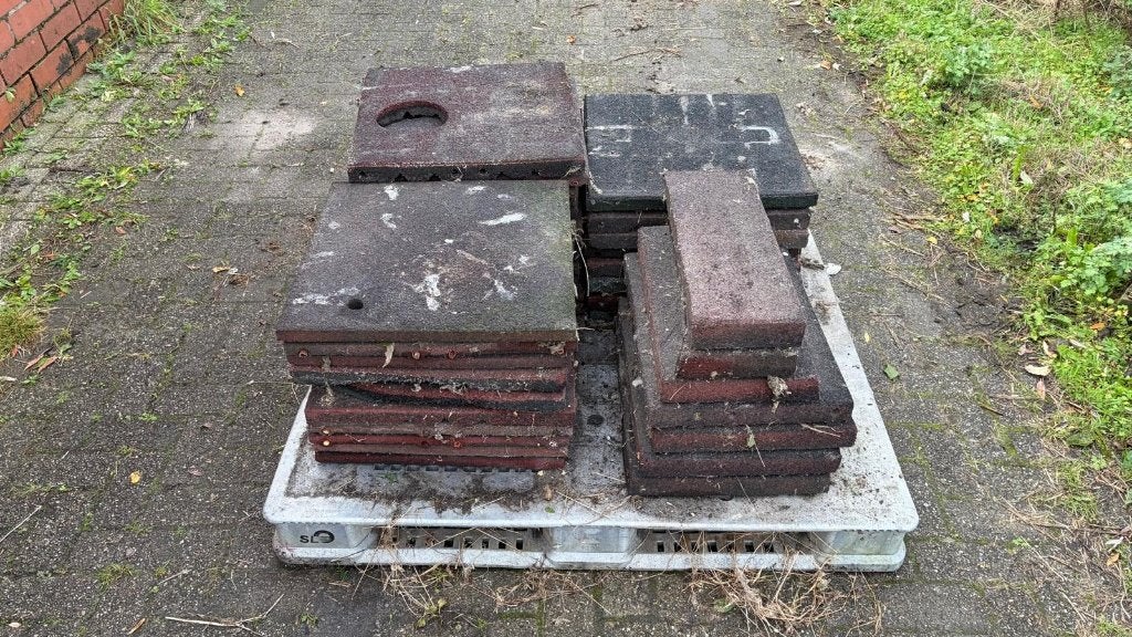 Partij rubberen valtegels 33 stuks diverse maten, Dieren en Toebehoren, Stalling