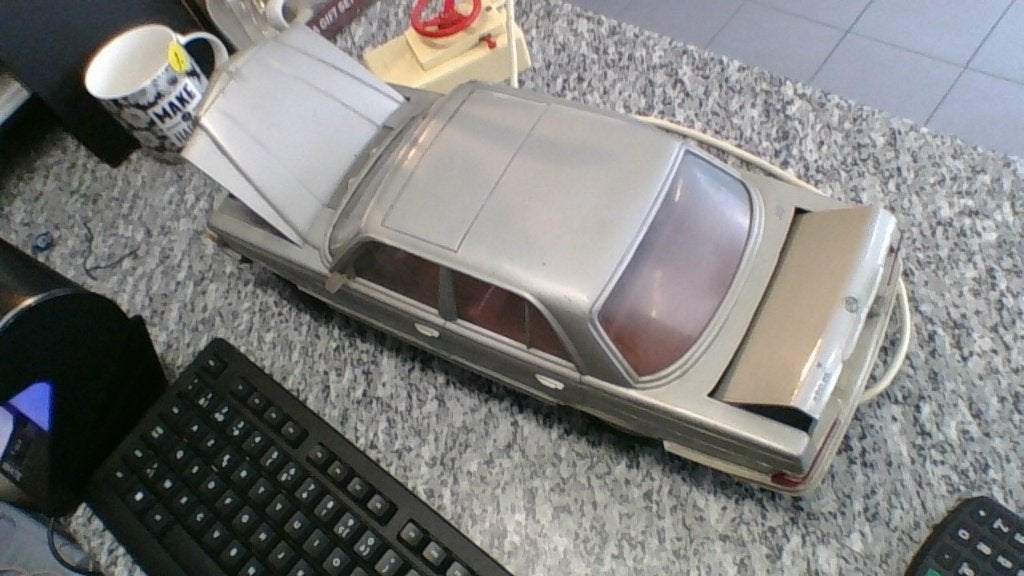 vintage Mercedes 45 cm lengte, Antiek en Kunst, Ophalen