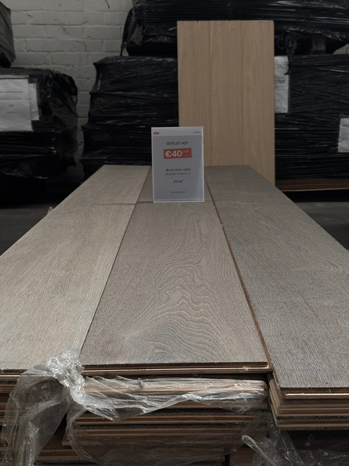 Europese Eiken Parket Half-Massief, Ophalen, Minder dan 25 mm, Eiken, Nieuw