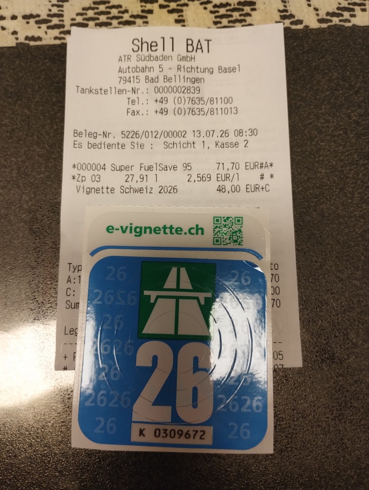 Vignet Zwitserland, Tickets en Kaartjes