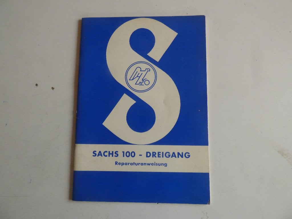 SACHS 100 3 VERSNELLINGEN WERKPLAATSHANDBOEK 324.8, Ophalen of Verzenden