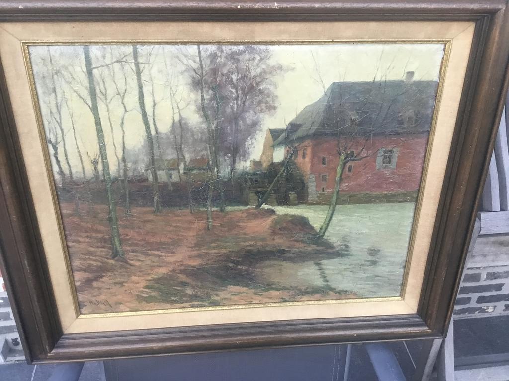 H.(Henri)Depi- Molen van Volsem- St -Pieters -Leeuw -1916, Antiek en Kunst, Ophalen