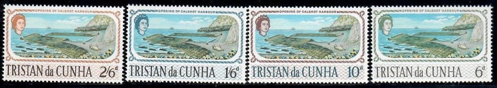 Tristan da Cunha yvertnrs 104/07 postfris, Timbres & Monnaies, Timbres | Timbres thématiques, Enlèvement ou Envoi, Non oblitéré