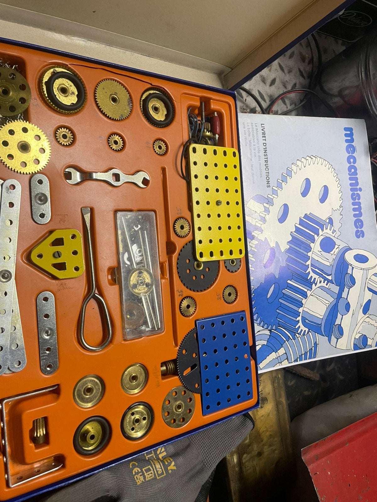 Boite de construction MECCANO, Ophalen, Gebruikt