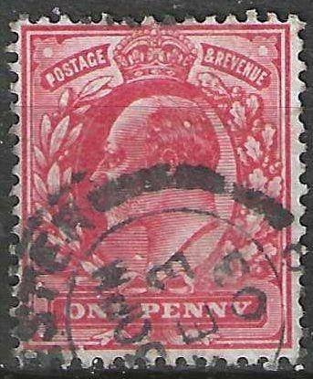 Grande-Bretagne 1902-1910 - Yvert 107 - Edouard VII (ST), Envoi, Affranchi