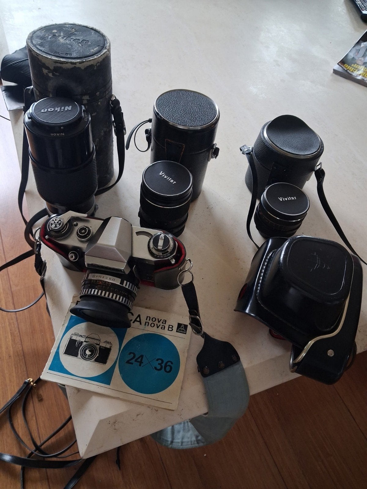 Praktica nova B-camera, Ophalen of Verzenden, Zo goed als nieuw, Overige Merken
