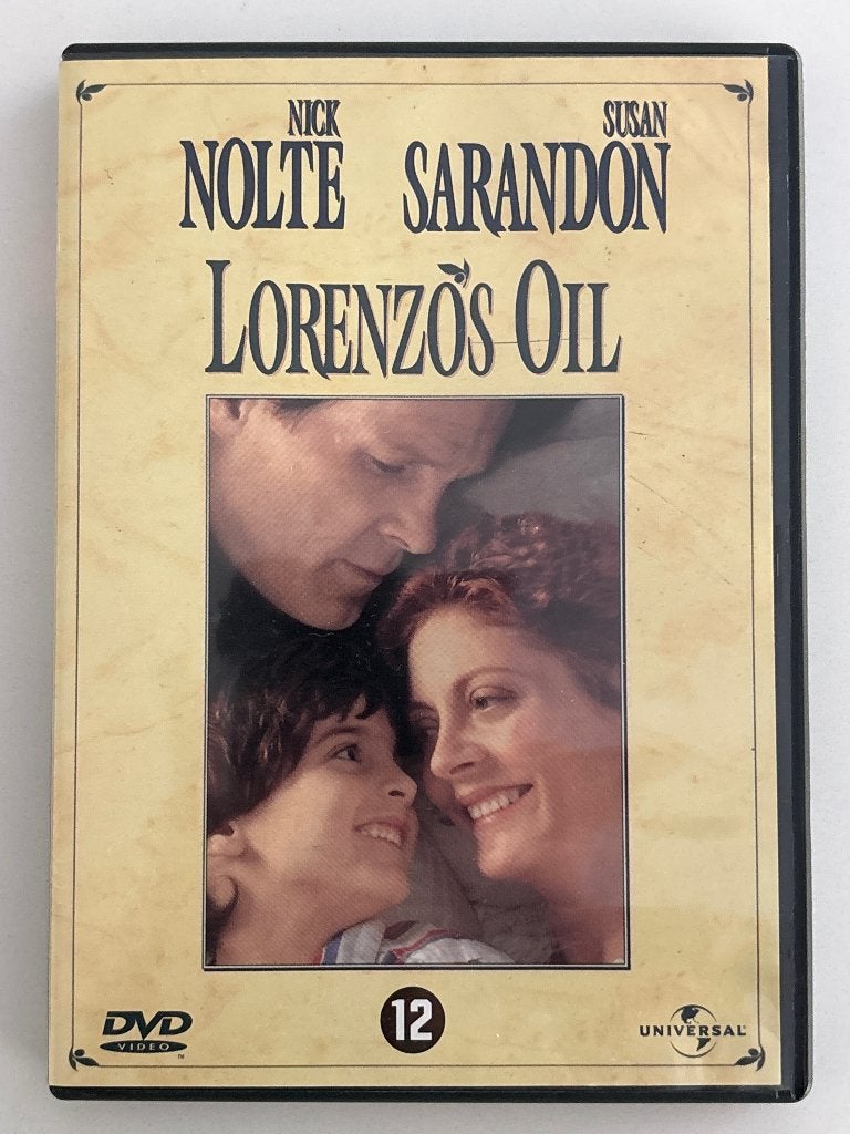 DVD Lorenzo's Oil (1992) Nick Nolte Susan Sarandon, Ophalen of Verzenden, Engels, Nederlands