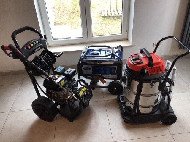 GENERATOR / STOFZUIGER / HOGEDRUKREINIGER, Ophalen, Nieuw