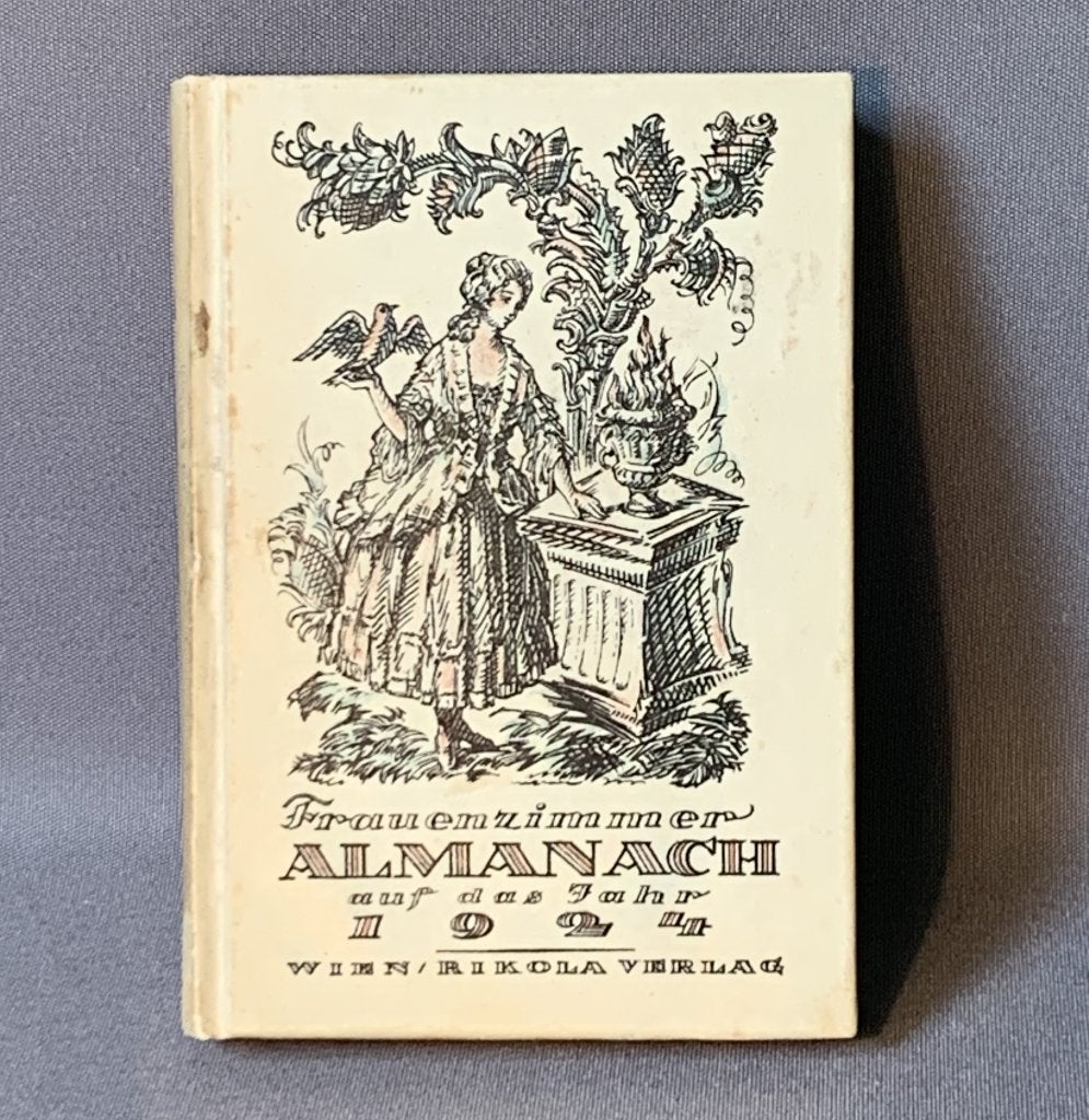 Almanach 1924 Almanak Frauenzimmer, Antiquités & Art, Antiquités | Livres & Manuscrits, Enlèvement ou Envoi, Rikola