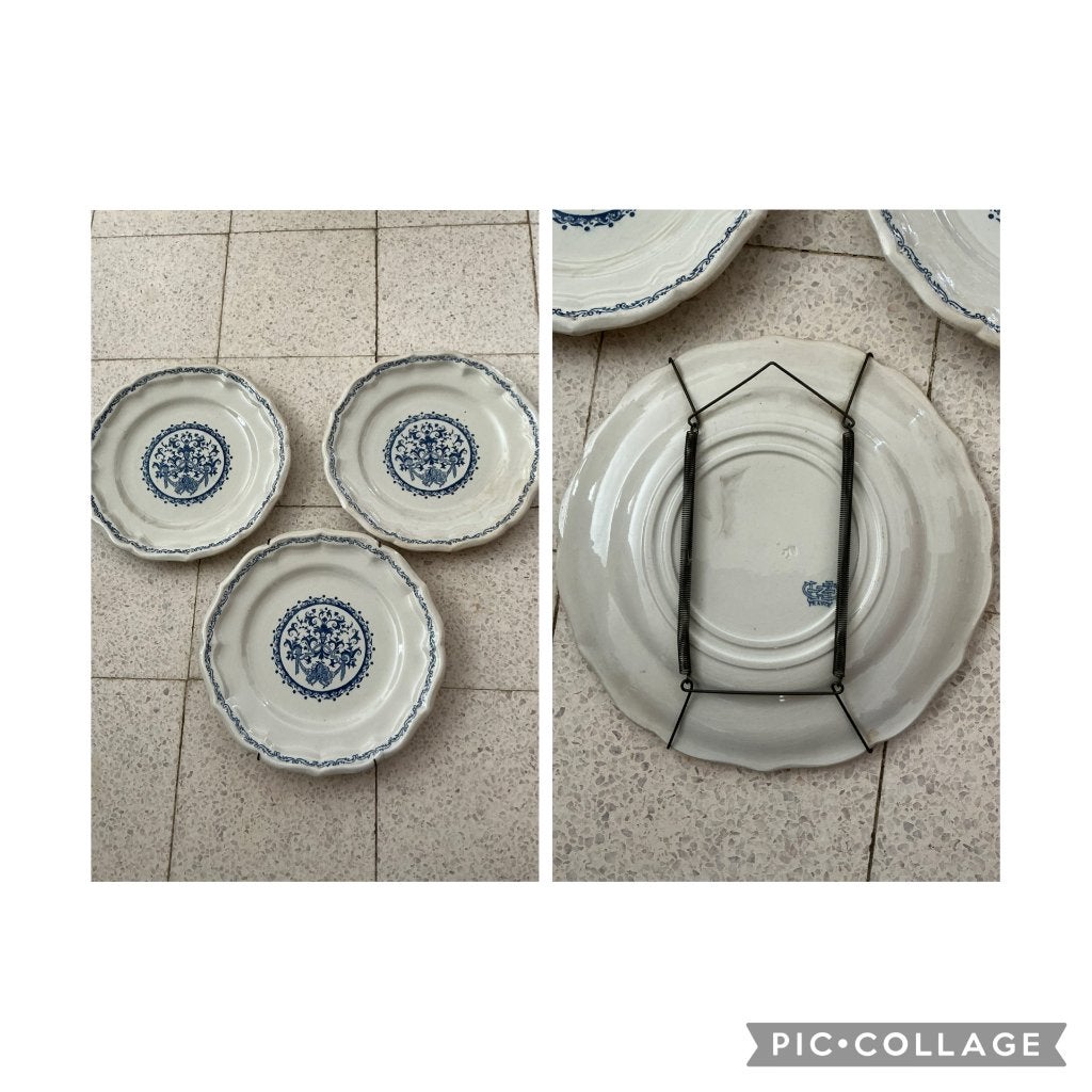 Assiettes de la manufacture de Keller & Guérin, Ophalen