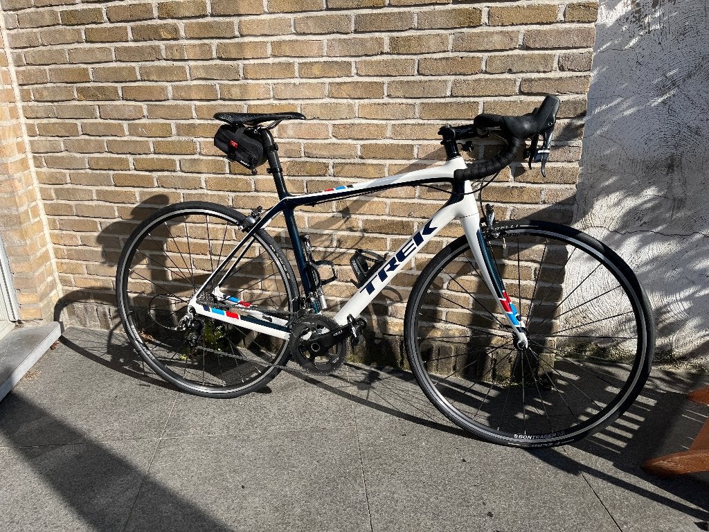 2015 TREK DOMANE 5 maat 54: SRAM Red/Force 2x11, 28 inch, Gebruikt, Carbon, Meer dan 20 versnellingen