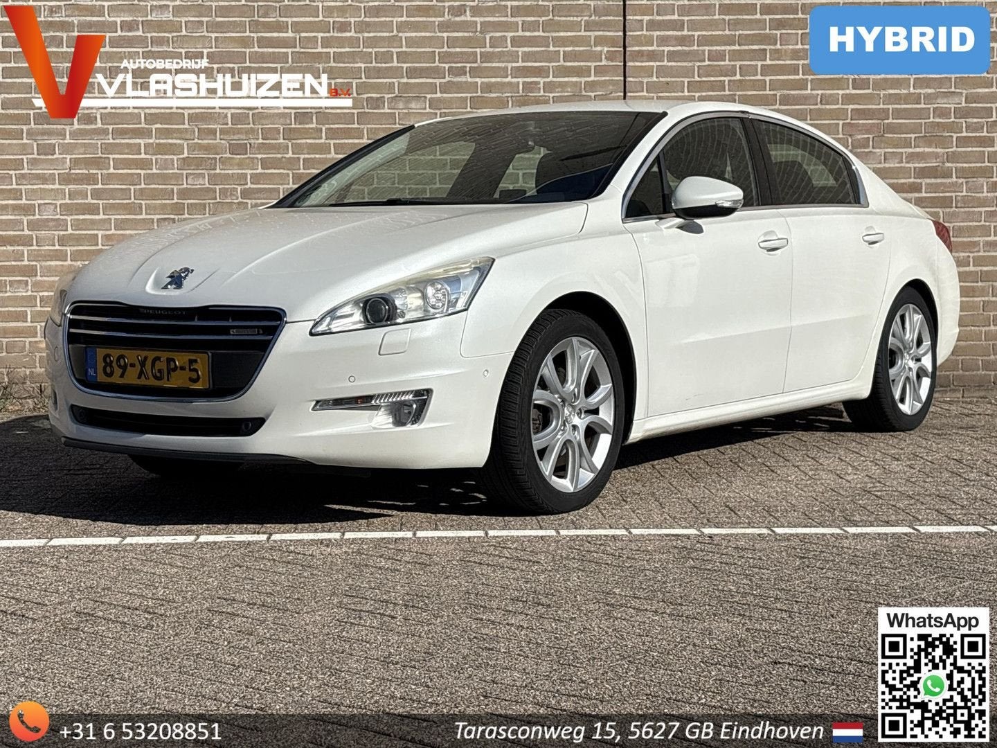 Peugeot 508 2.0 HDi Blue Lease Premium Hybrid4 | HUD | Leder, Autos, Achat, Entreprise, Hybride Électrique/Diesel, Berline