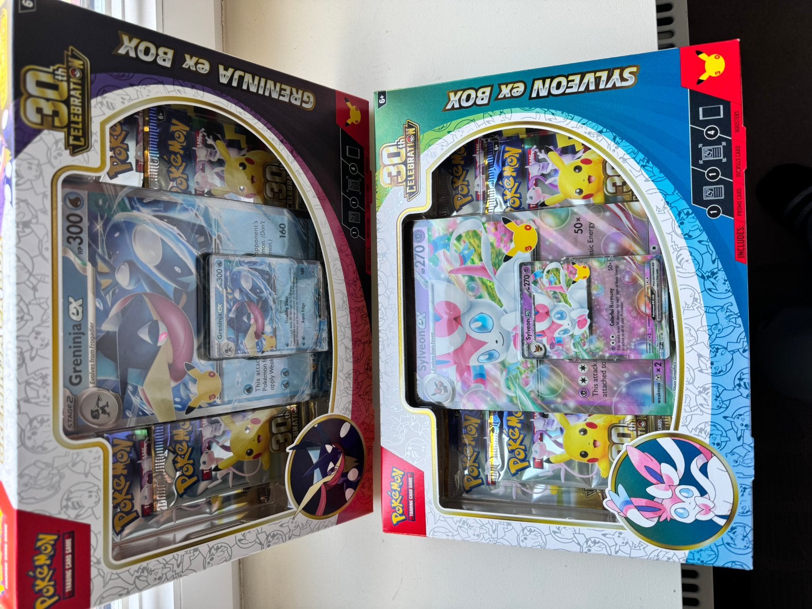 Pokémon Sylveon ex Box & Greninja ex Box, Computers en Software, Ophalen, Zo goed als nieuw