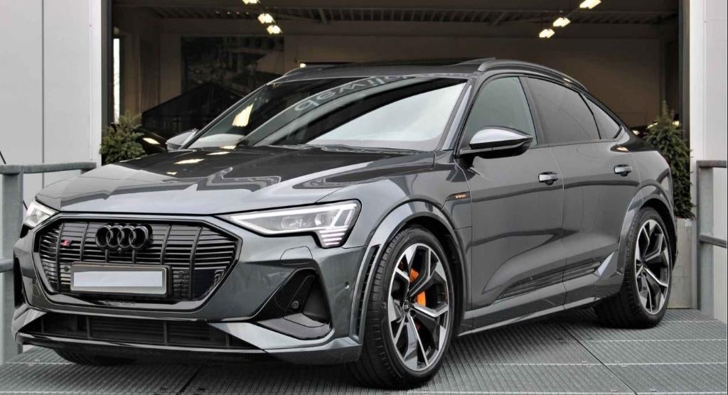 Audi Q8 e-tron S sportback quattro 503PK, Auto's, Leder, Elektrisch, Vierwielaandrijving, Particulier