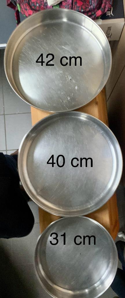 Plat inoxydable pour four, Enlèvement, Utilisé, Inox, Autres types