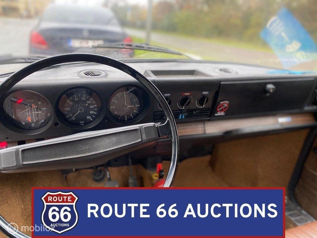 Saab 99 | 1972 | Route 66 Auctions, Auto's, Zwart, Bedrijf, Handgeschakeld, Overige carrosserie