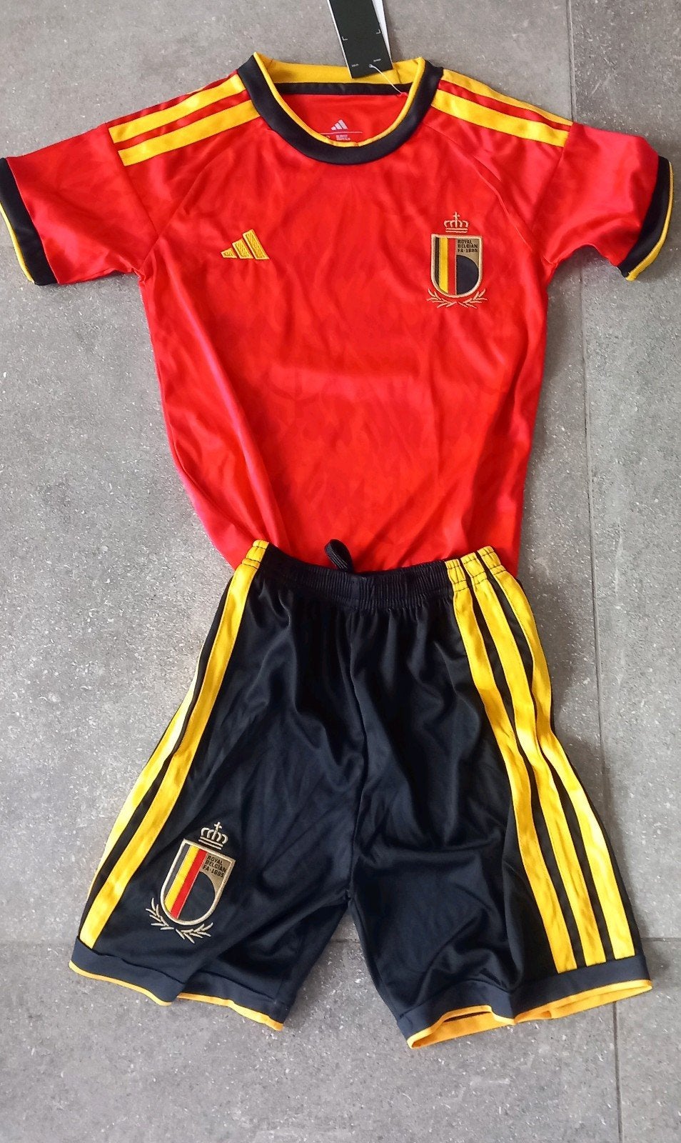 Maillot enfant Belgique envoi recommandé gratuit, Maillot