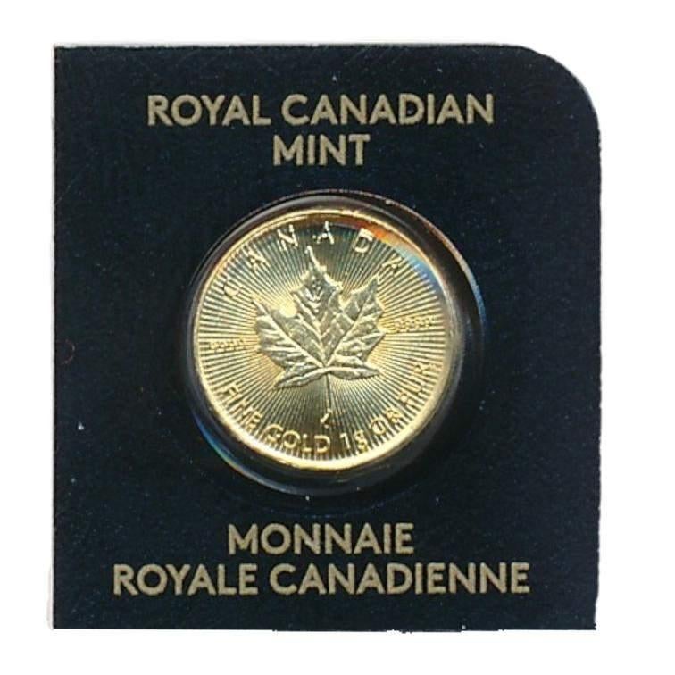 Canada gouden maple leaf goud 1 gram 2023, Ophalen of Verzenden, Goud