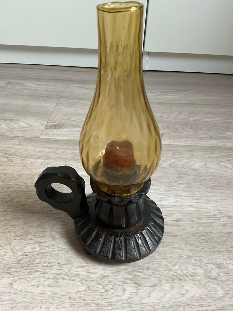 Kandelaar om kaarsjes in de branden, Ophalen of Verzenden, Zo goed als nieuw, Glas