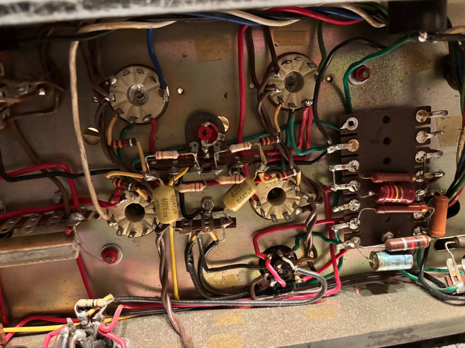 Vintage Avora buizeneindversterker (Philips Miniwatt EL509), Musique & Instruments, Enlèvement, Utilisé
