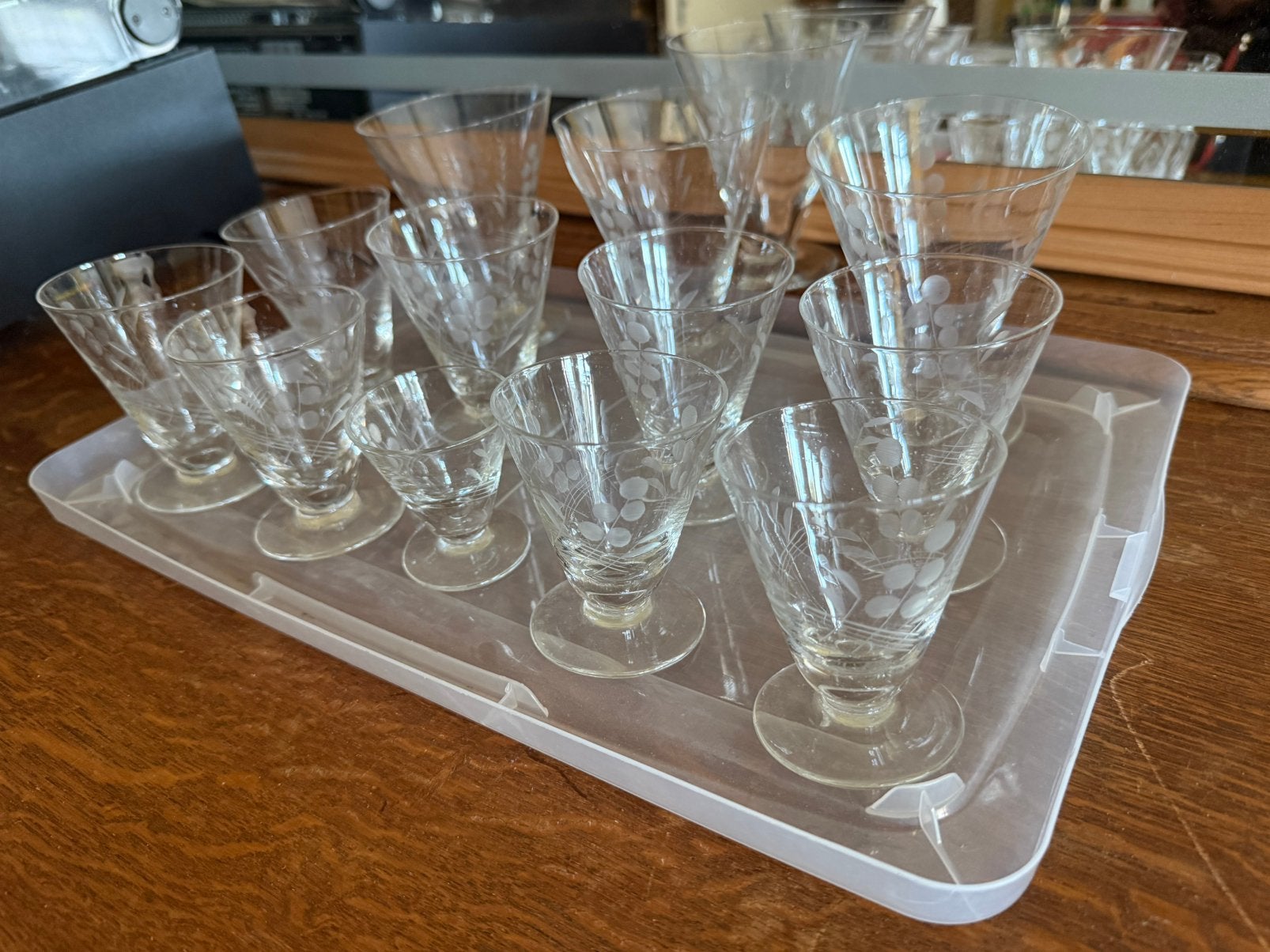 Set de verres Doyen, Enlèvement ou Envoi