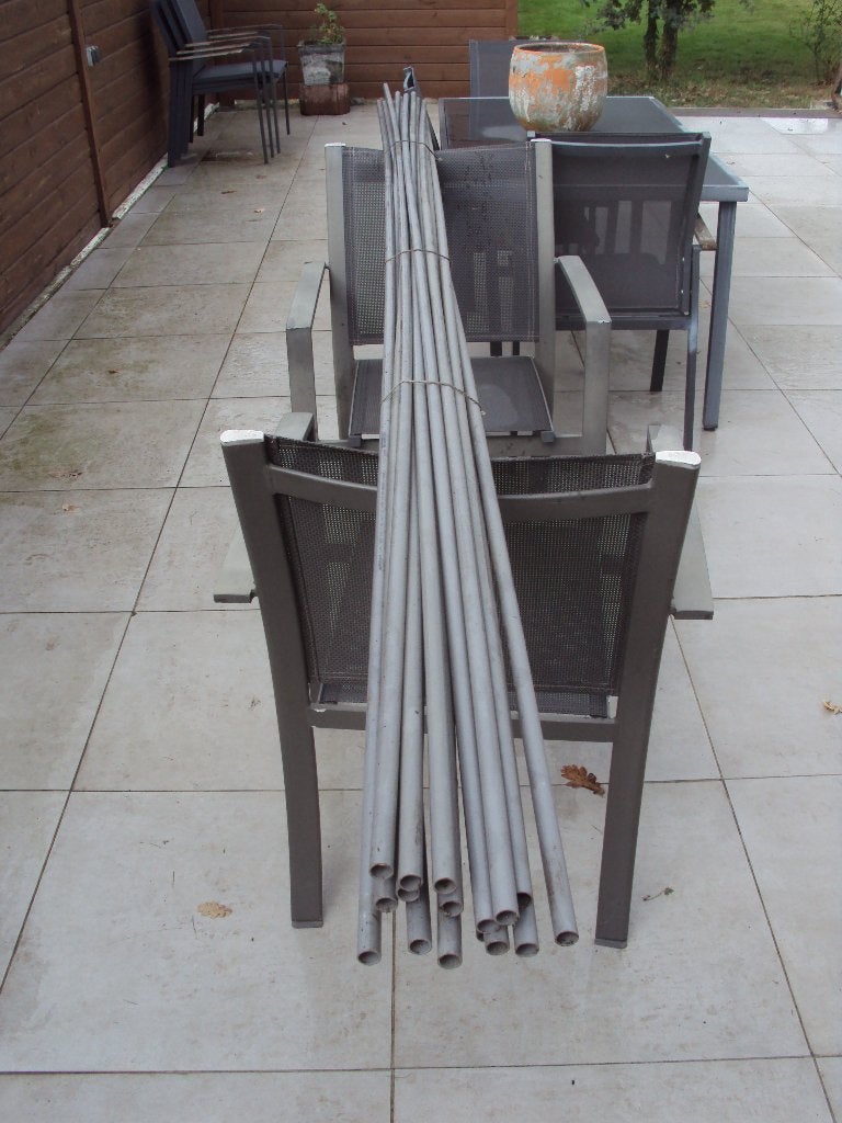 Elektriciteit  buizen L:3m Diameter 16mm, Ophalen, Minder dan 20 mm, 2 tot 4 meter, PVC