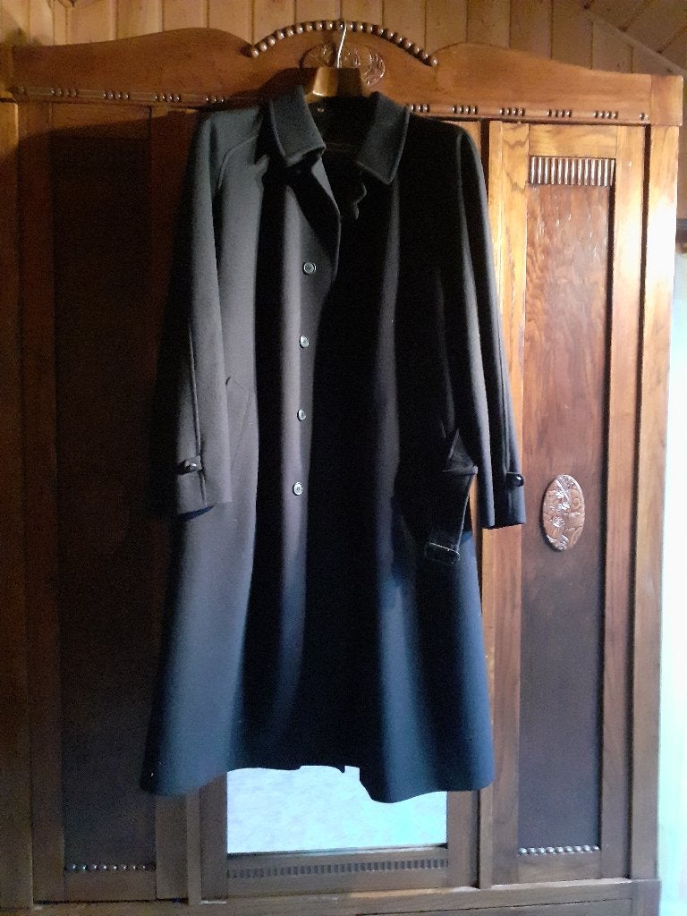 pardesus, Kleding | Heren, Ophalen, Zo goed als nieuw, Maat 52/54 (L), Blauw
