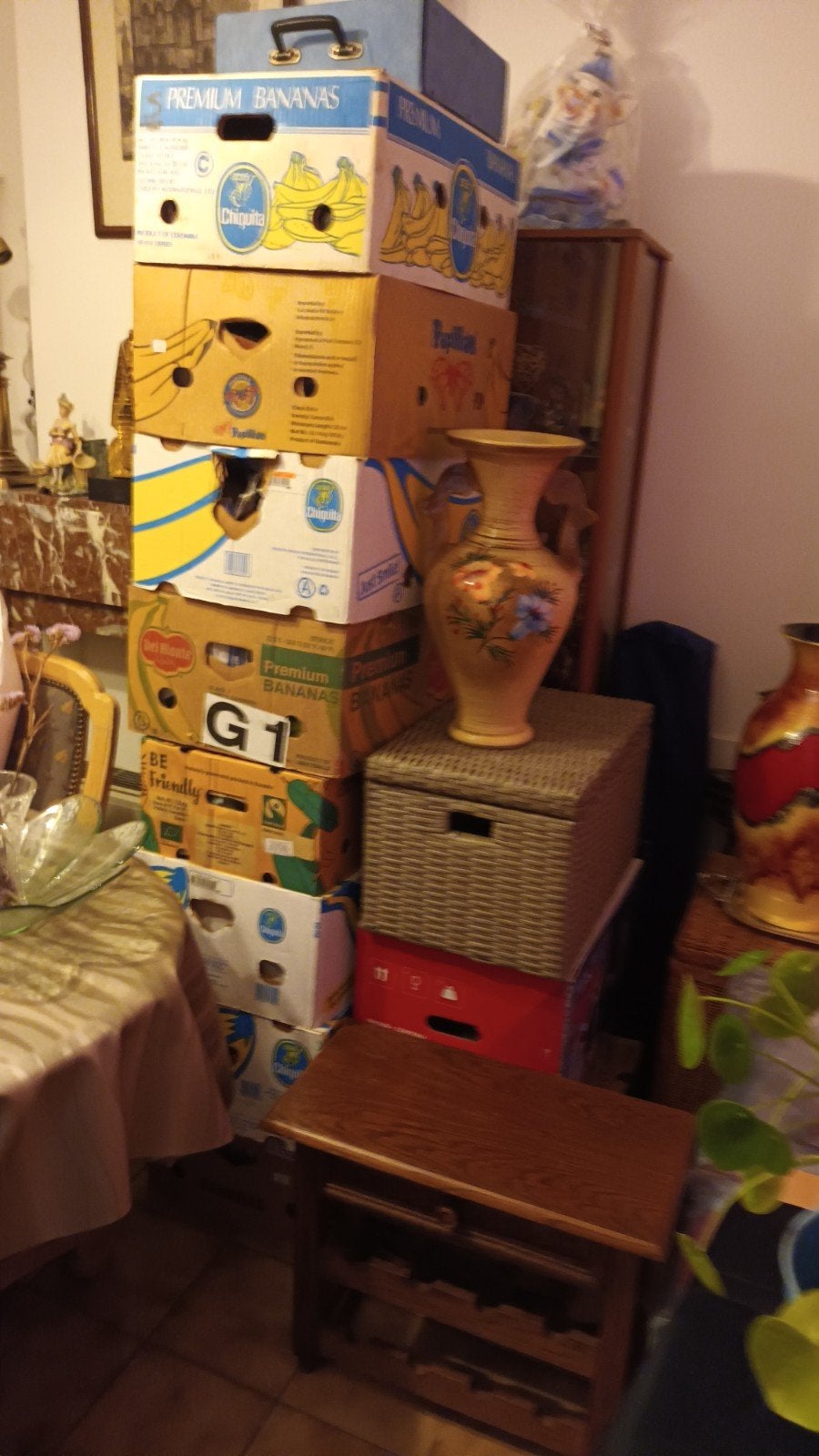 LOT DOZEN VOOR ROMMELMARKT, Ophalen