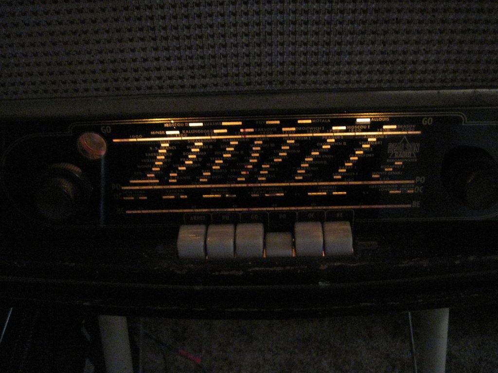 Mooie jaren 50 Realson buizenradio., TV, Hi-fi & Vidéo, Amplificateur à lampes, Enlèvement