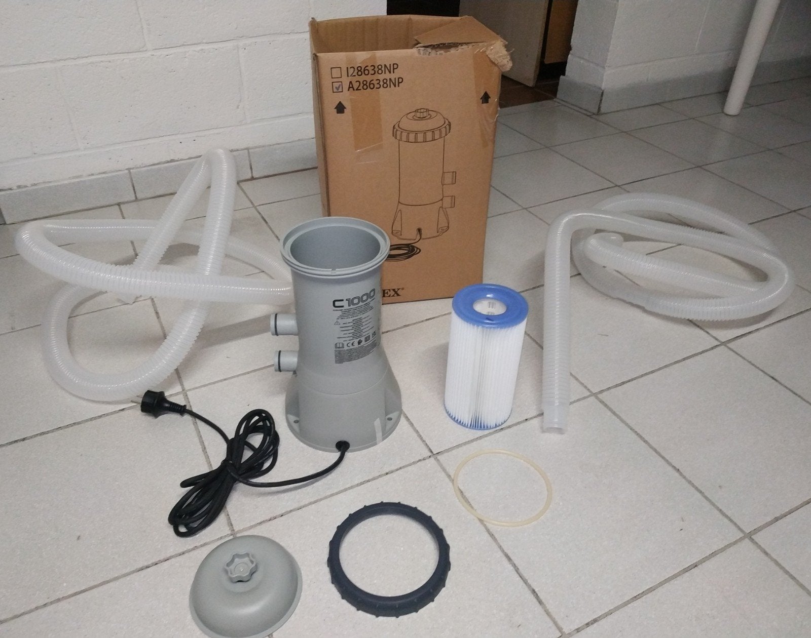 POMPE FILTRATION PISCINE complète, Jardin & Terrasse, Enlèvement, Neuf, Filtre