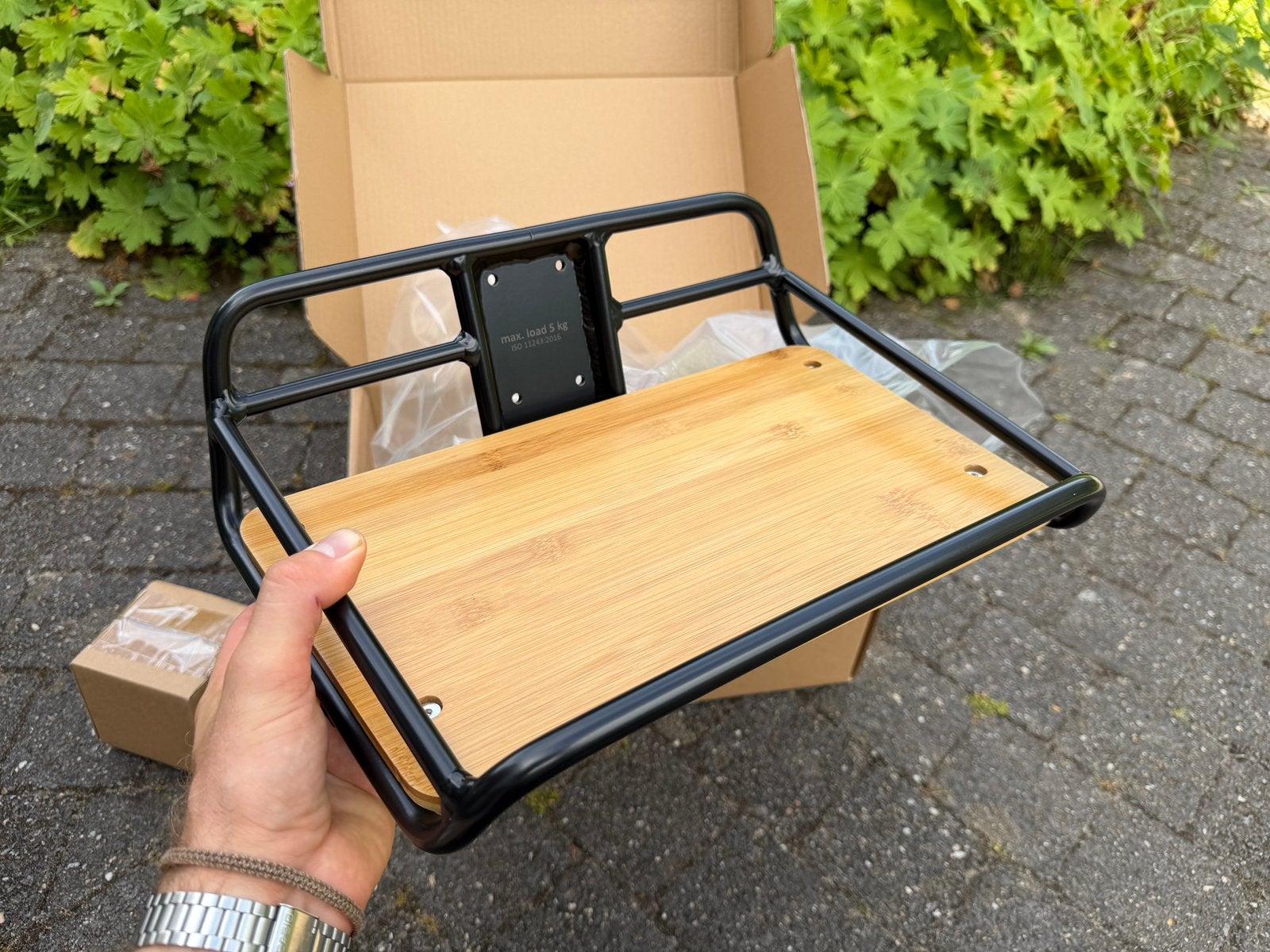 Bergamont Front Carrier Voor rekje Fiets, Ophalen, Zo goed als nieuw