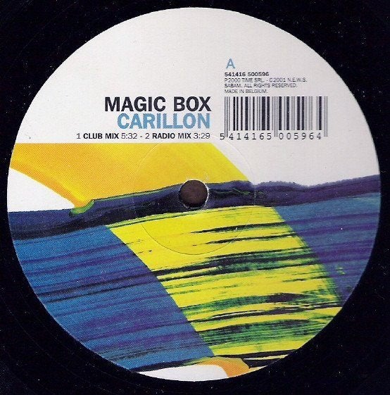 Magic Box - Carillon, CD & DVD, Vinyles | Dance & House, Comme neuf, Trance, 12 pouces, Enlèvement ou Envoi