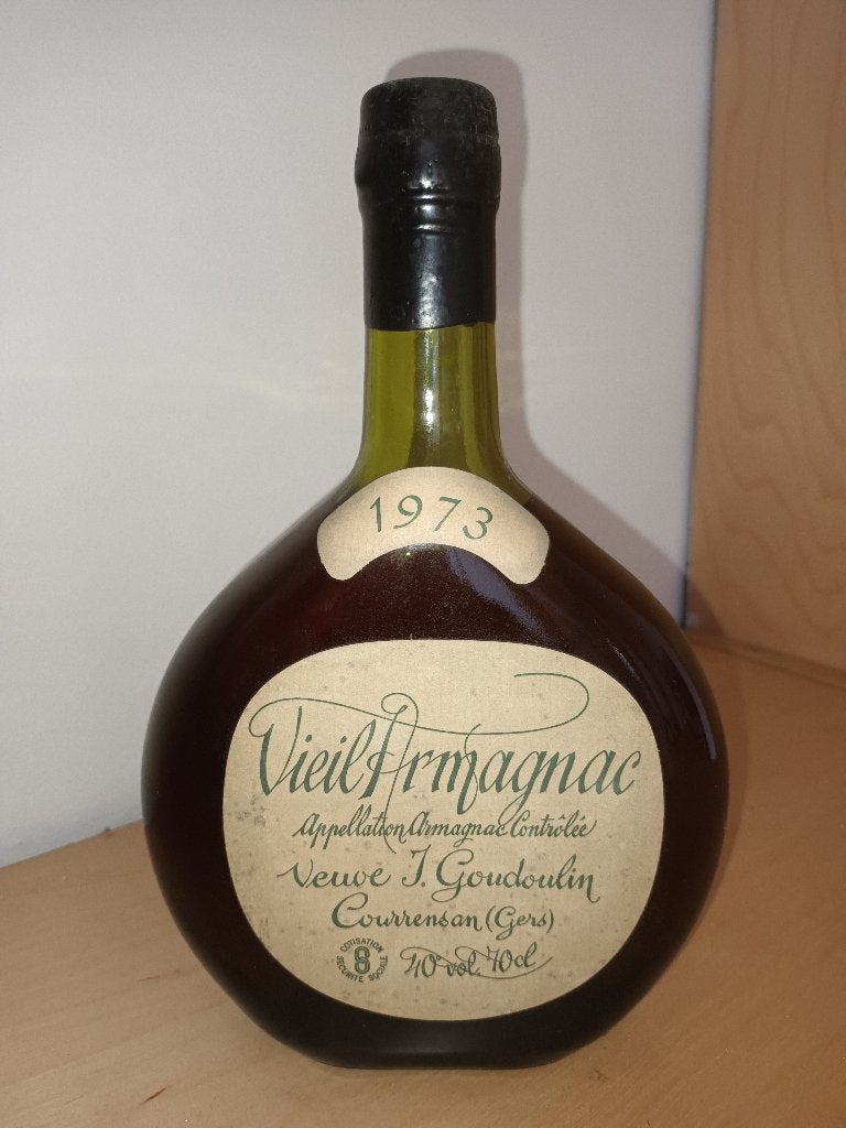 Vieil Armagnac 1973, Collections, Neuf, Pleine, Enlèvement, Autres types