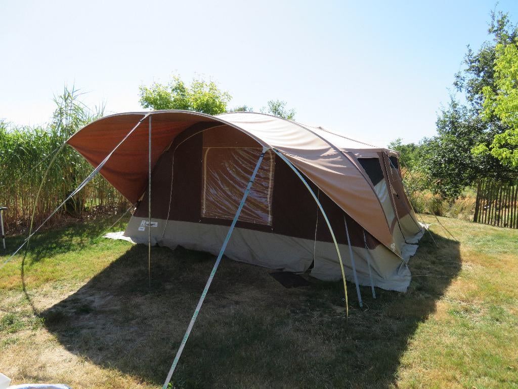 Vouwwagen Raclet Villanova, Caravans en Kamperen, Vouwwagens, Raclet, tot en met 5, Beige, Ophalen