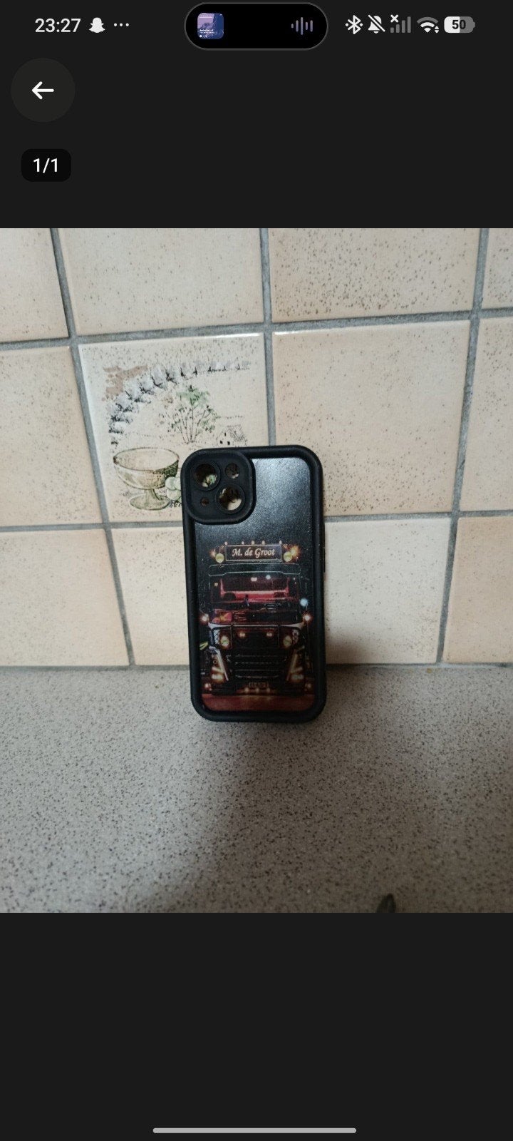hoesje iphone 14 Scania vrachtwagen, Ophalen of Verzenden, Zo goed als nieuw, IPhone 14