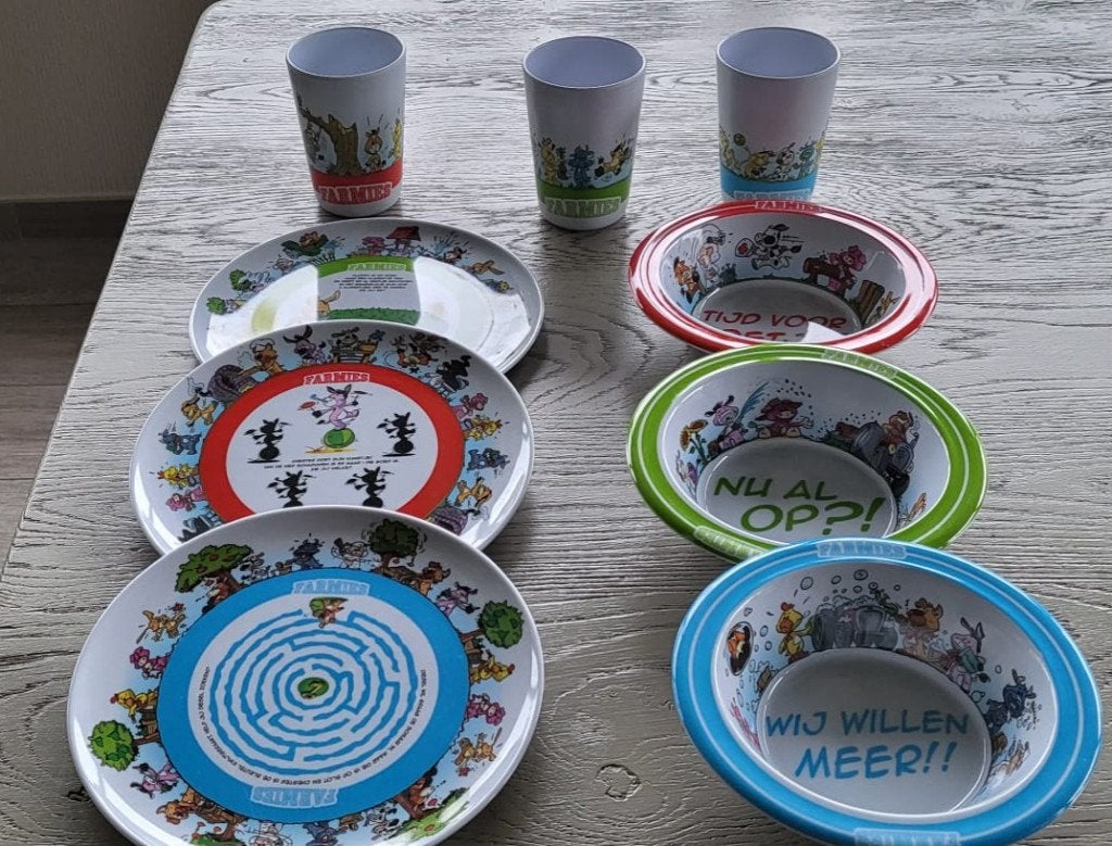 Kinderserviesset, Comme neuf, Enlèvement, Autres matériaux, Autres styles