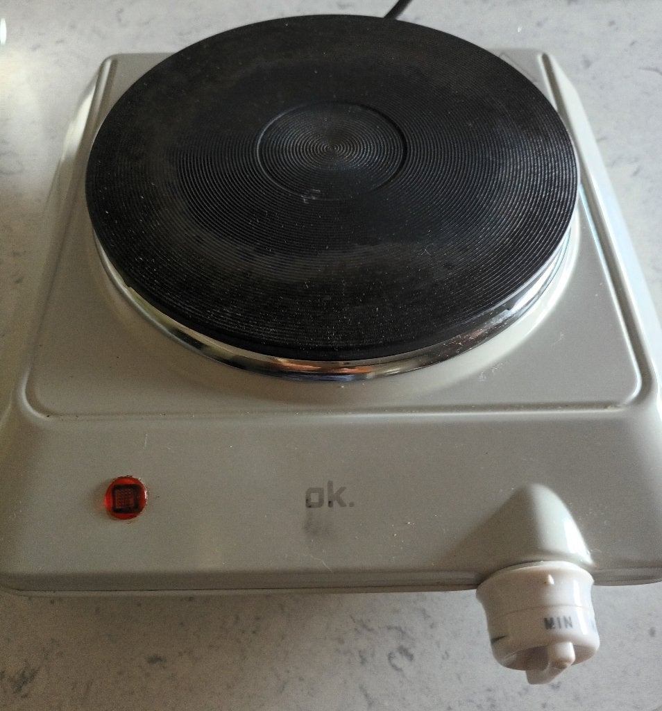 cuisinière électrique simple, Electroménager, Enlèvement, Comme neuf, Autoportant, Électrique