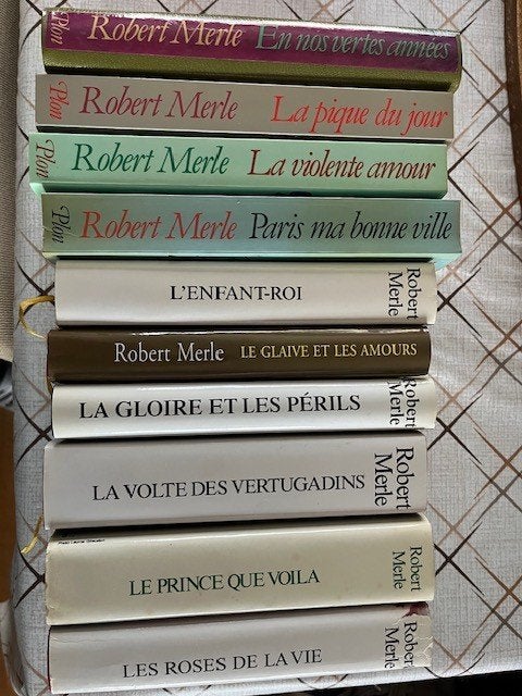 10 livres Robert Merle, Niet van toepassing, Ophalen of Verzenden, Zo goed als nieuw, Algemeen