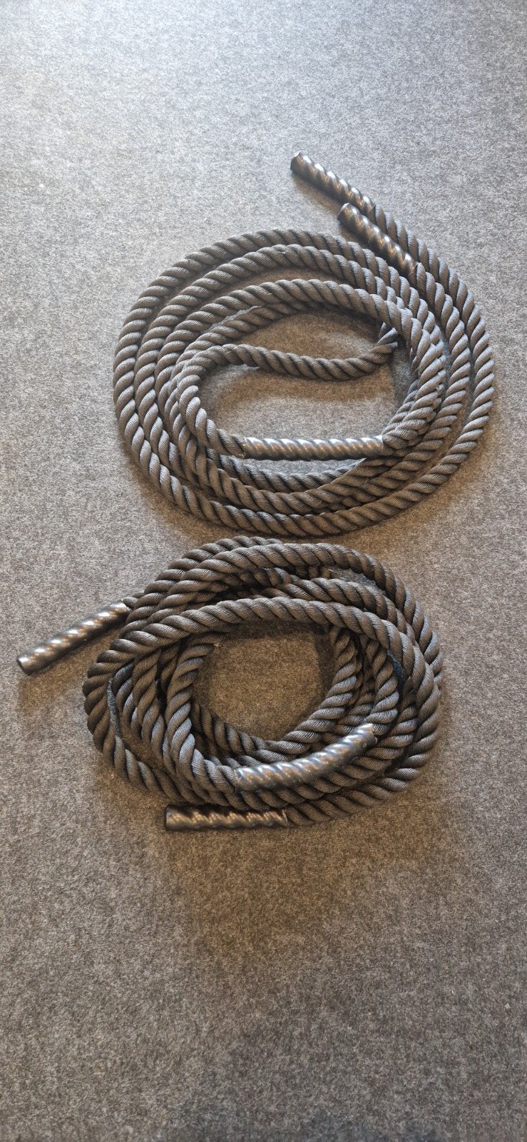 battle rope 2 x 10m, Ophalen