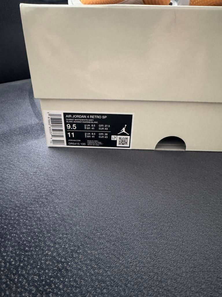 Jordan 4 navy sb, Neuf, Enlèvement ou Envoi, Autres couleurs, Baskets