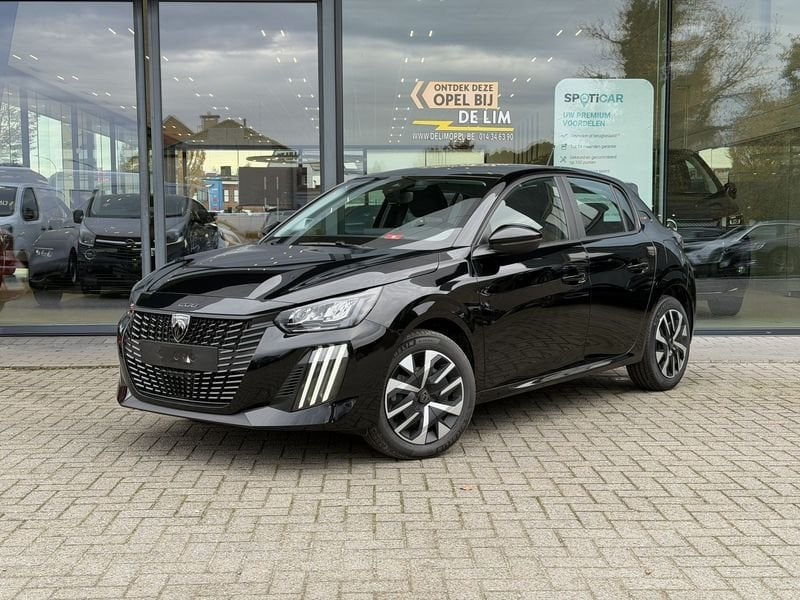 Peugeot 208 Style 1.2 Hybrid *CarPlay*Camera*, Auto's, Stof, Gebruikt, Zwart, 1199 cc