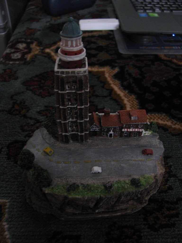 vuurtoren beeldje Nederland - Westkapelle Lighthouse, Verzamelen, Scheepvaart, Ophalen of Verzenden, Zo goed als nieuw, Schaalmodel