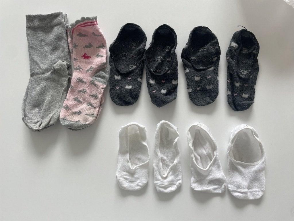 Chaussettes taille 27/30, 0,5€ la paire, Enlèvement ou Envoi, Comme neuf, Chaussettes, Fille