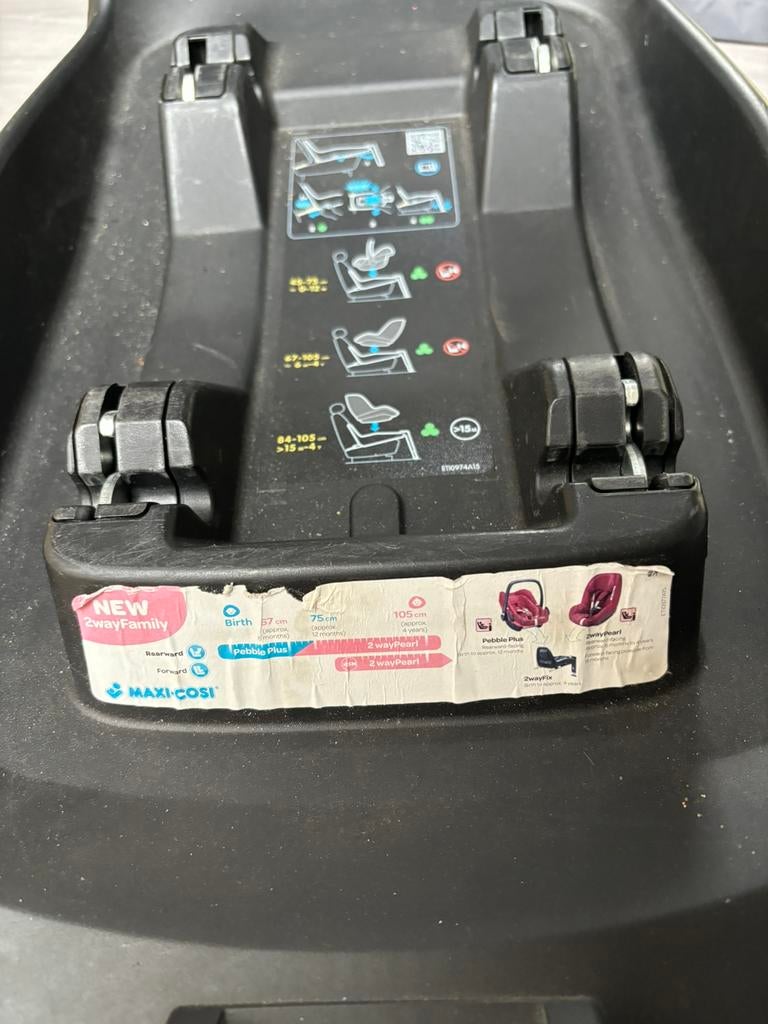 Isofix 2 way fix, Ophalen, Zo goed als nieuw, Overige merken, Isofix