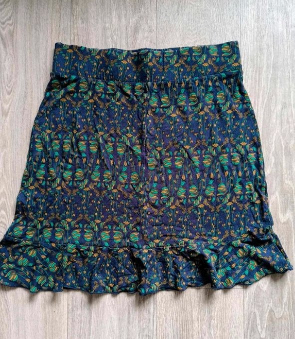 Jupe à imprimé Art Nouveau - Sissy Boy taille S, Enlèvement ou Envoi, Bleu, Au-dessus du genou, Taille 36 (S)