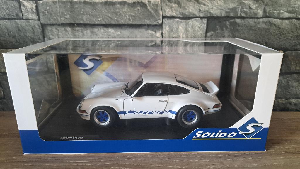 Porsche 911 RSR 1/18ème, Enlèvement ou Envoi, Solido, Voiture, Solido