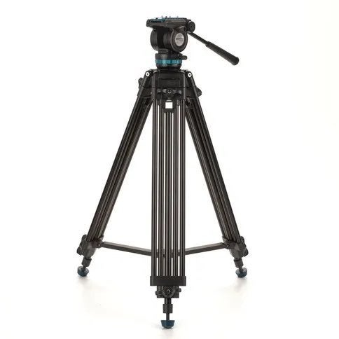 Benro Videostatief met videokop KH25PC, Audio, Tv en Foto, Ophalen, Benro, Driepoot, Zo goed als nieuw
