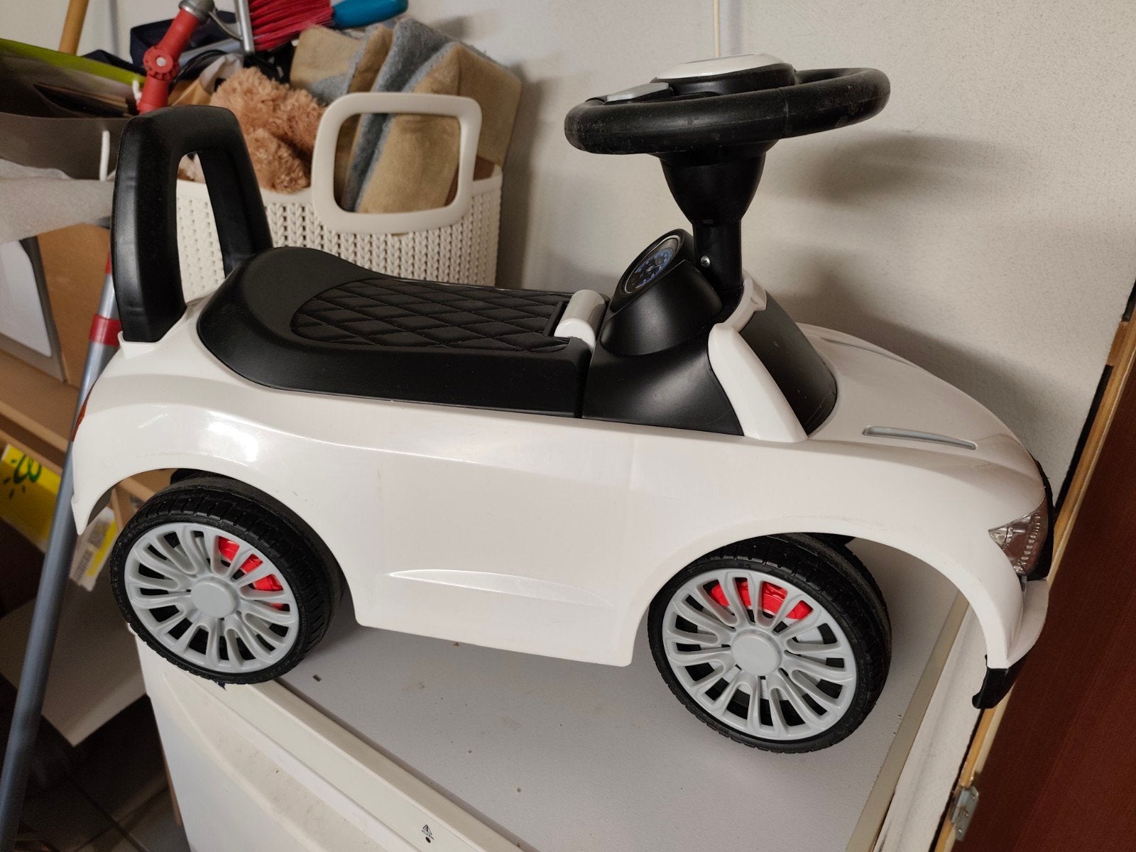 Loopauto, Ophalen