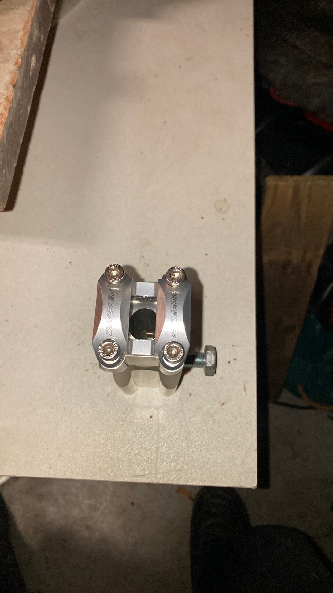 Doppler stuurclamp, Fietsen en Brommers, Ophalen, Zo goed als nieuw, Peugeot